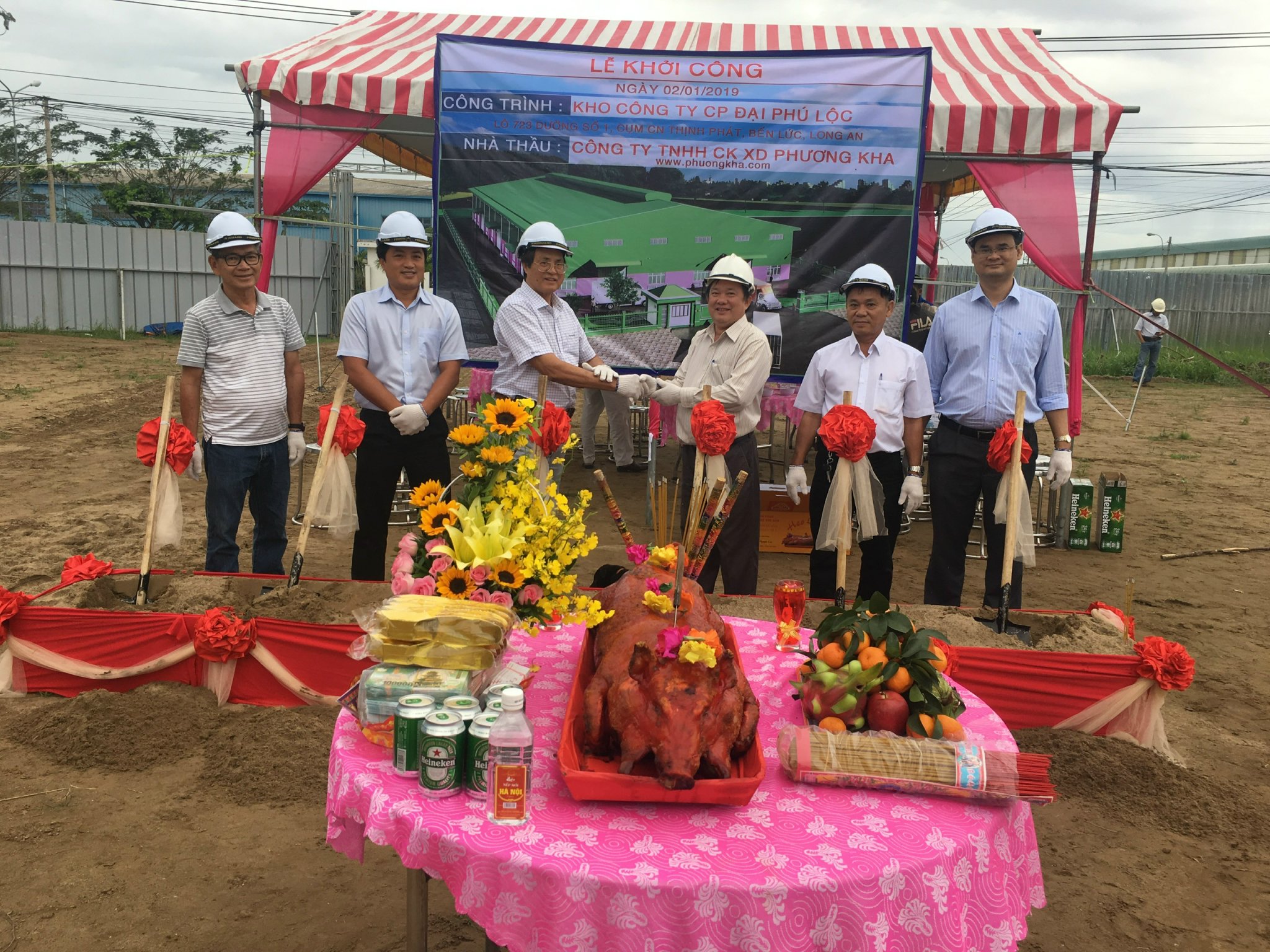 Dự án công trình Nhà xưởng VP LONGWAY